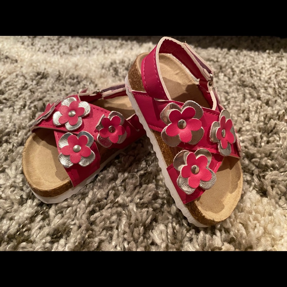 Toddler Pink Delian Girl Sandals